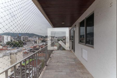 Varanda da Sala 1 de apartamento para alugar com 3 quartos, 200m² em Andaraí, Rio de Janeiro