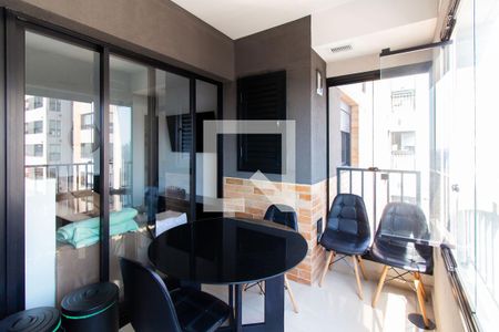 Varanda Gourmet de apartamento para alugar com 2 quartos, 50m² em Brás, São Paulo