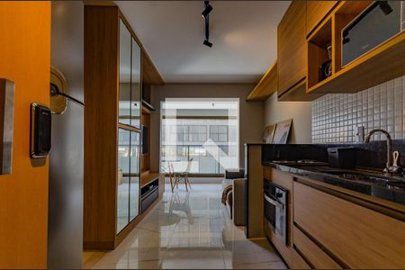 Sala/Cozinha de apartamento para alugar com 1 quarto, 34m² em Barra, Salvador