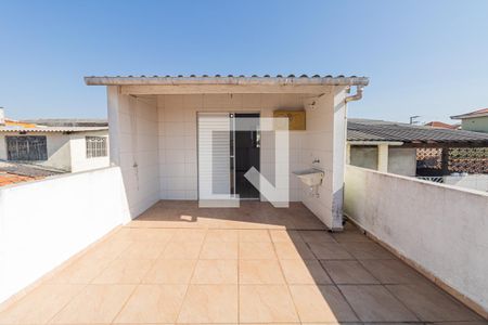 Varanda do Quarto e Área de Serviço de casa para alugar com 1 quarto, 50m² em Vila Medeiros, São Paulo