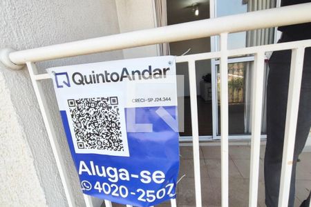 Varanda da Sala de apartamento para alugar com 2 quartos, 50m² em Jardim Roseira, Campinas