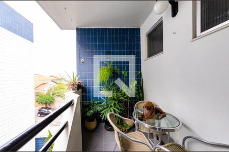 Varanda de apartamento à venda com 4 quartos, 108m² em Salgado Filho, Belo Horizonte