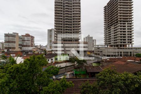 Vista do quarto de apartamento para alugar com 1 quarto, 45m² em Guilhermina, Praia Grande