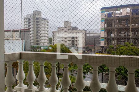 Sacada da Sala de apartamento para alugar com 3 quartos, 96m² em Jardim Três Marias, Guarujá