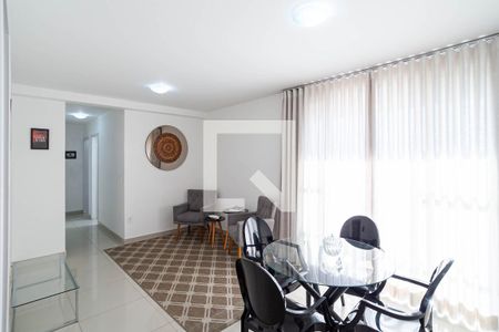 Sala de apartamento para alugar com 3 quartos, 75m² em São Luiz, Belo Horizonte