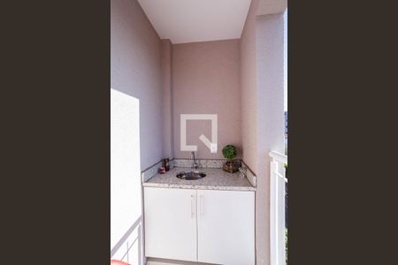 Varanda da sala de apartamento para alugar com 3 quartos, 75m² em São Luiz, Belo Horizonte