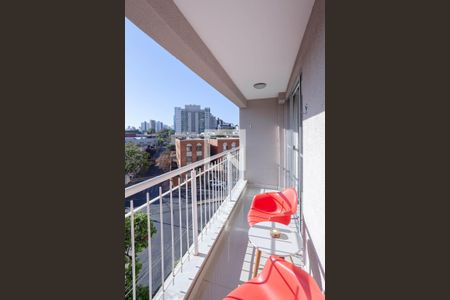 Varanda da sala de apartamento para alugar com 3 quartos, 75m² em São Luiz, Belo Horizonte