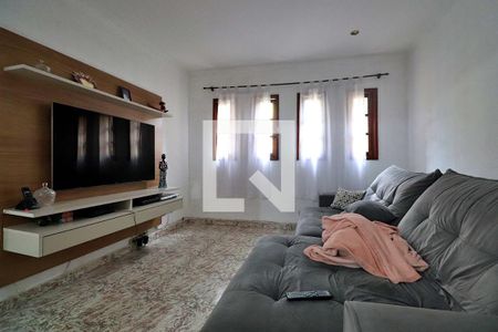 Sala de casa à venda com 4 quartos, 262m² em Vila Camilopolis, Santo André