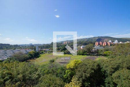 Vista da Sala de apartamento à venda com 1 quarto, 56m² em Jardim Sabará, Porto Alegre