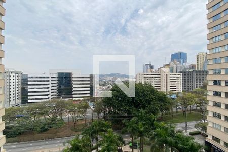 Vista da Sala de kitnet/studio à venda com 1 quarto, 50m² em Alphaville Industrial, Barueri