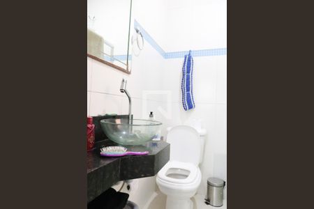 Banheiro do Quarto  de casa para alugar com 1 quarto, 30m² em Vila Guarani (zona Sul), São Paulo