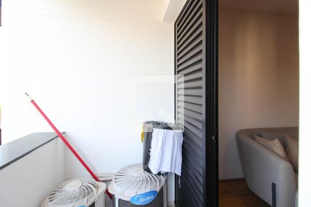 Varanda  de apartamento para alugar com 1 quarto, 50m² em Itaim Bibi, São Paulo