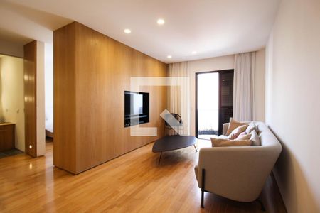 Sala de apartamento para alugar com 1 quarto, 50m² em Itaim Bibi, São Paulo