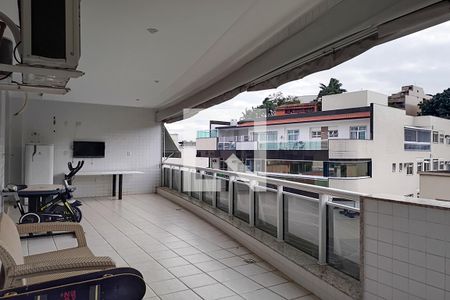 Varanda de apartamento à venda com 4 quartos, 195m² em Jardim Guanabara, Rio de Janeiro