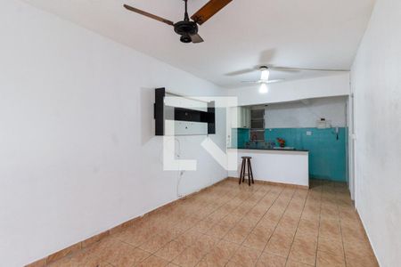 Sala/quarto de kitnet/studio para alugar com 1 quarto, 30m² em Aviação, Praia Grande