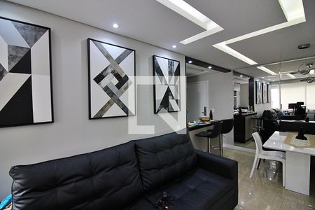Sala  de apartamento à venda com 2 quartos, 54m² em Centro, São Bernardo do Campo