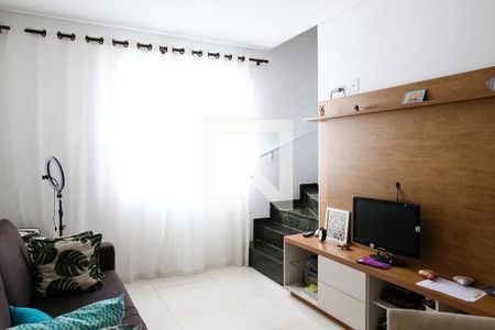 Sala de casa à venda com 2 quartos, 128m² em Vila Francisco Matarazzo, Santo André