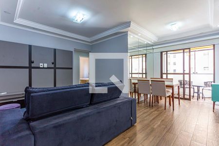 Sala de apartamento para alugar com 2 quartos, 80m² em Jardim Stella, Santo André