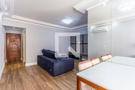 Sala de apartamento para alugar com 2 quartos, 80m² em Jardim Stella, Santo André