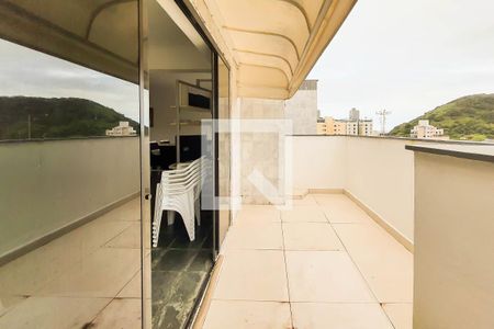 Varanda da Sala de Estar de apartamento para alugar com 3 quartos, 184m² em Jardim Las Palmas, Guarujá