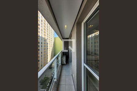 varanda de apartamento à venda com 1 quarto, 28m² em Aclimação, São Paulo