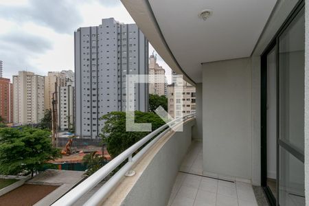 Varanda da Sala de apartamento para alugar com 1 quarto, 37m² em Cidade Monções, São Paulo