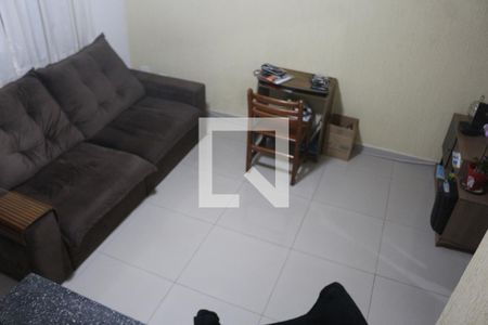 Sala de casa de condomínio para alugar com 2 quartos, 85m² em Vila Voturuá, São Vicente