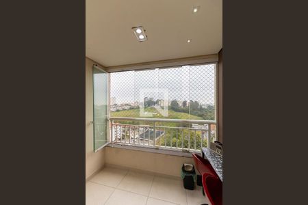 Varanda  de apartamento à venda com 2 quartos, 56m² em Vila Caraguatá, São Paulo