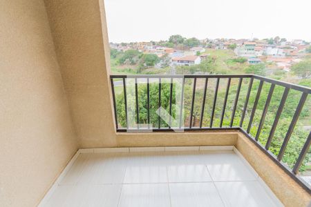 Varanda da Sala de apartamento para alugar com 2 quartos, 56m² em Parque Fazendinha, Campinas