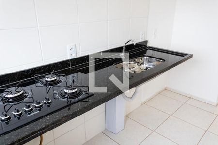 Cozinha e Área de Serviço de apartamento para alugar com 2 quartos, 45m² em Campo Grande, Rio de Janeiro