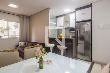 Sala de Jantar de apartamento à venda com 2 quartos, 51m² em Vila Sao Joao, Barueri