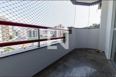 varanda da Sala  de apartamento à venda com 4 quartos, 130m² em Icaraí, Niterói