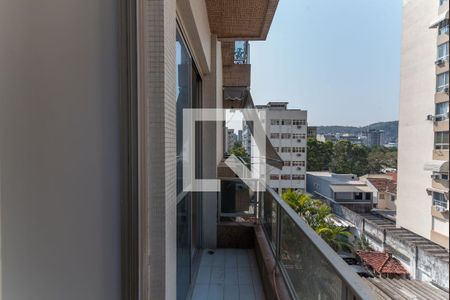 Varanda da Sala  de apartamento para alugar com 2 quartos, 60m² em Grajaú, Rio de Janeiro