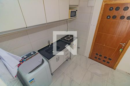 Cozinha e Área de Serviço de kitnet/studio à venda com 1 quarto, 22m² em Jardim Oriental, São Paulo