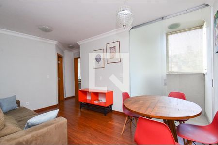 Sala de estar de apartamento para alugar com 2 quartos, 60m² em Renascença, Belo Horizonte