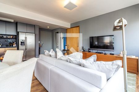 Sala de apartamento à venda com 1 quarto, 85m² em Vila Olímpia, São Paulo