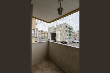 Varanda de apartamento para alugar com 2 quartos, 57m² em Banco de Areia, Mesquita