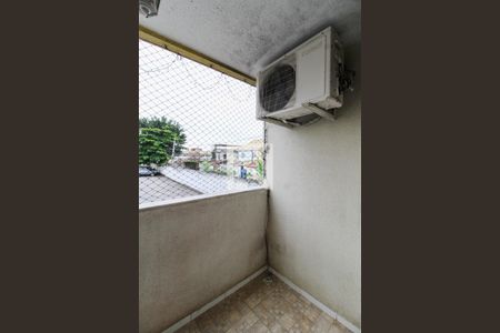 Varanda de apartamento para alugar com 2 quartos, 57m² em Banco de Areia, Mesquita