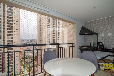 Varanda gourmet de apartamento para alugar com 2 quartos, 86m² em Jardim Flor da Montanha, Guarulhos
