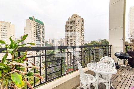 Varanda de apartamento para alugar com 2 quartos, 104m² em Paraíso do Morumbi, São Paulo