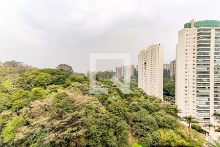 Vista da Varanda de apartamento para alugar com 2 quartos, 104m² em Paraíso do Morumbi, São Paulo