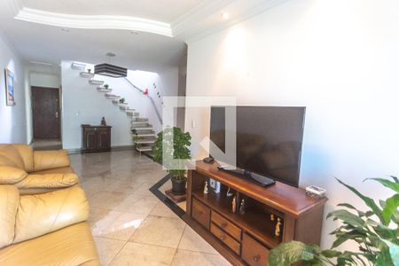 Sala de estar de apartamento à venda com 3 quartos, 199m² em Vila Marlene, São Bernardo do Campo