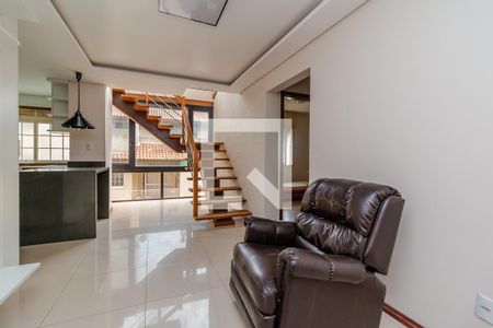 Sala de apartamento para alugar com 3 quartos, 150m² em Vila Nova, Porto Alegre