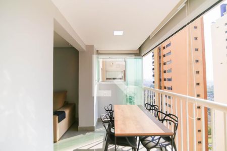 Varanda Sala de apartamento à venda com 1 quarto, 45m² em Fazenda Morumbi, São Paulo
