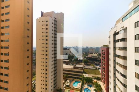 Vista da Varanda de apartamento à venda com 1 quarto, 45m² em Fazenda Morumbi, São Paulo