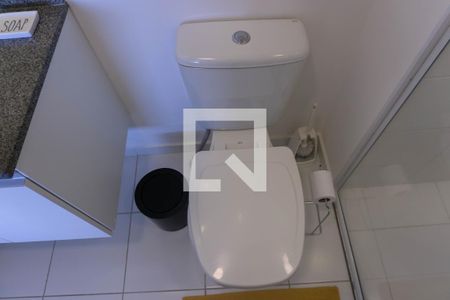 Banheiro de apartamento para alugar com 1 quarto, 40m² em Bela Vista, São Paulo