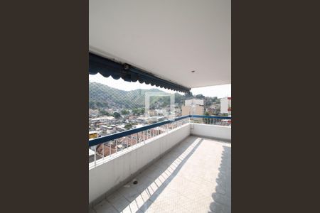 Varanda da Sala de apartamento para alugar com 2 quartos, 90m² em Engenho Novo, Rio de Janeiro