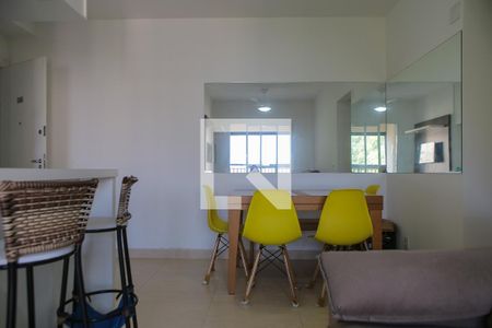 Sala de apartamento para alugar com 2 quartos, 62m² em Marapé, Santos