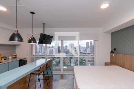 Studio de apartamento à venda com 1 quarto, 34m² em Brooklin Paulista, São Paulo