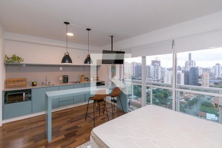 Studio de apartamento à venda com 1 quarto, 34m² em Brooklin Paulista, São Paulo